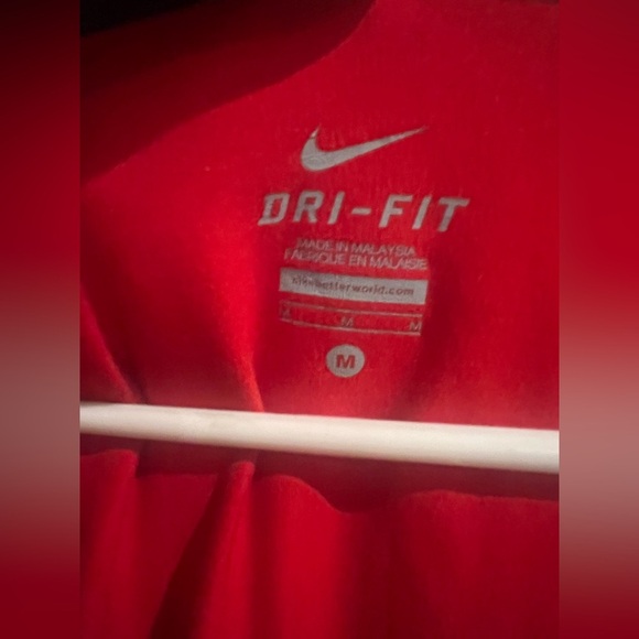 Nike Red Dri-FIT Pullover - Picture 3 of 3
